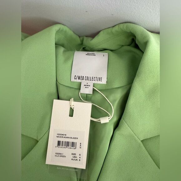 CMEO COLLECTIVE NEVER AGAIN BLAZER NWT Size S - Picture 4 of 15